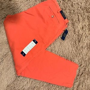 Vintage Orange Polo Ralph Lauren Chinos NWT. 40/32